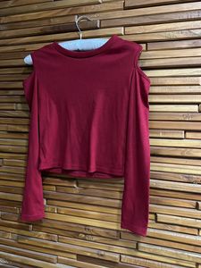 Smart Shoulder Cut Details Top