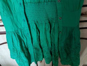 Shrug Type Dress☘️....