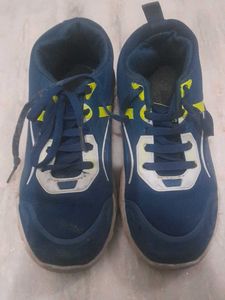 Blue &amp; Yellow Athletic Shoes