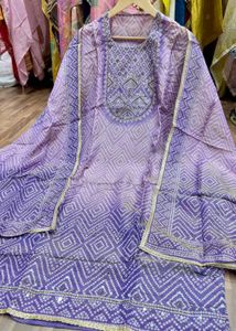 Natural Crepe Suit