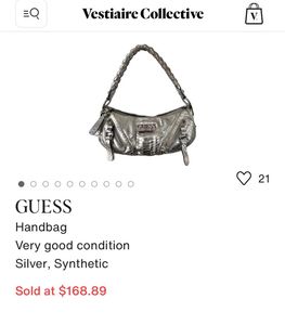 Authentic Vintage Guess Brand Handbag