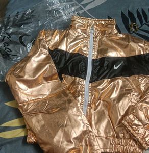 Nike Gold Track Jacket