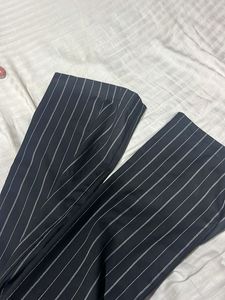 Striped Black Pants