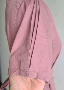 Korean Tie Around Cotton Dress