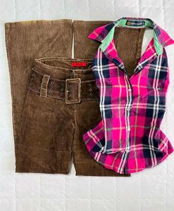 Checkered Fitted Shirt