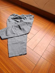 Grey Casual Pants