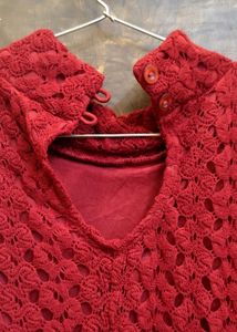 Beautiful Crochet Mini Dress