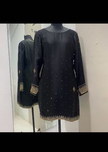 Elegant Black Kurta