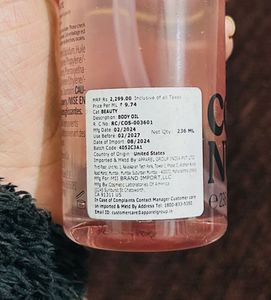 Victoria secret Pink Coconut Body Oil