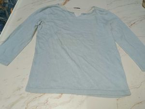 Vintage Blue Long Sleeve Top &amp; Maxi