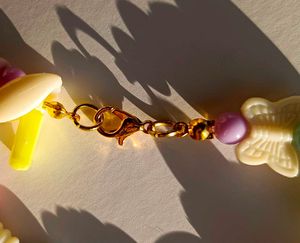 Handmade Beaded Pastel Bracelet 🌷