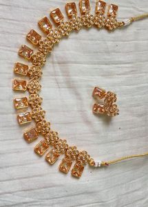 Elegant Gold-Tone Necklace Set