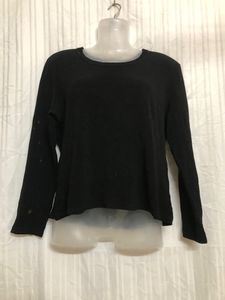 Genuine Black Long Sleeve Top