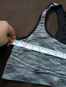 Striped Sports Bra 34