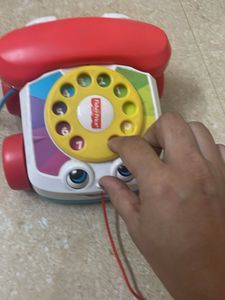 Fisher-Price Chatter Telephone push and pull toy