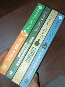 Agatha Christie Murder Mystery Suspense Novels
