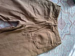 Brown Urbanic Flared Jeans