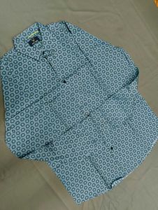 Allen Solly Patterned Casual Shirt