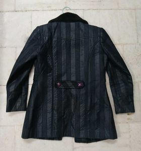 Striped navy blue Coat