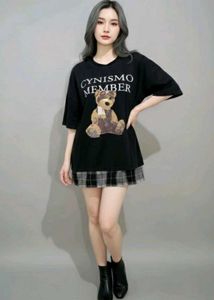 Oversized T-shirt Dress + Freebie