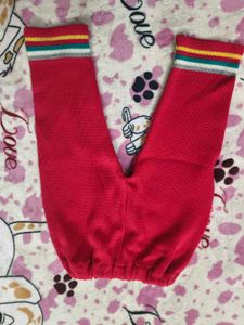 Red Baby Leggings for 2-4 years