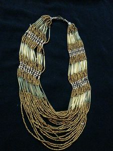 Beaded Statement Necklace