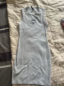 Grey Bodycon Dress