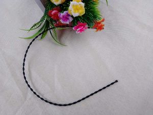 Black Twisted Headband