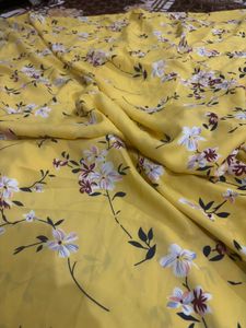 Floral Crepe Unstitched Summer Collection