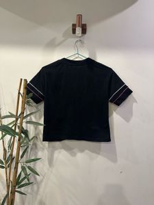 Black &#39;Over and Out&#39; T-Shirt