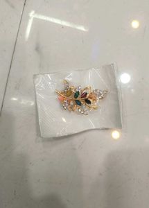 Colorful Leaf Brooch