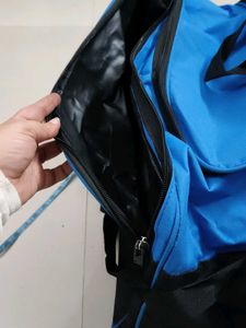Blue &amp; Black Sports Duffle Bag