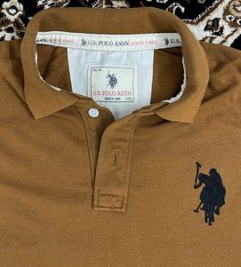 U.S. Polo Assn. Brown Pol