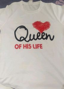 Matching King &amp; Queen Couple T-Shirts