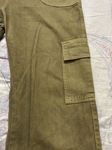 Olive Green Cargo Pants