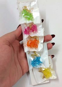 Earrings; set of 5 pairs