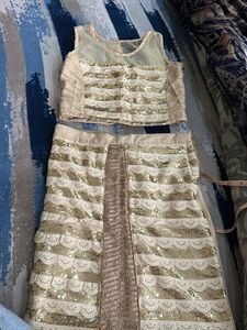 2 Piece Party Glitter Dress