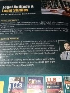 Legal Aptitude Book