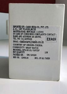 Casio Solar Powered Watch