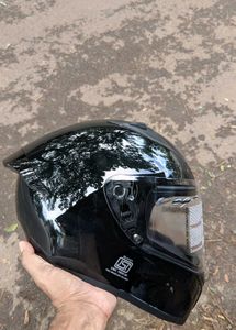 Vega Bolt Full Face Helmet - Black
