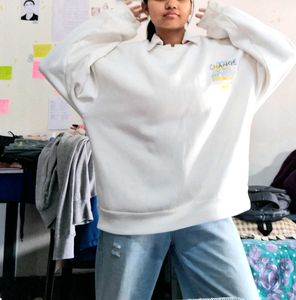 Printed Pullover Sweatshirt