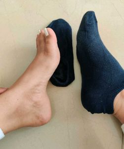 Navy Blue Women Socks