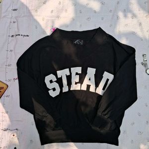 Printeresty Off Shoulder Sweatshirt ✨️