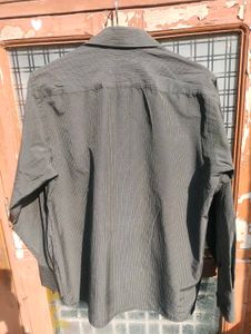 Peter England Shirt 👕Dark Grey, Size 38