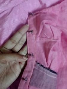 Lavender Saree With Thread Work