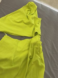 Lime Green Co-ord Set, 47 Inch Length