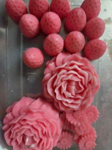 Floral Candles (Set of 2) Peony Candle