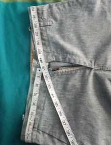 Gray Casual Pants