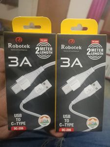 Robotek usb to type C data transfer 2metre fast