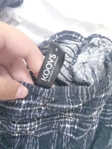 Plaid Off-Shoulder Top